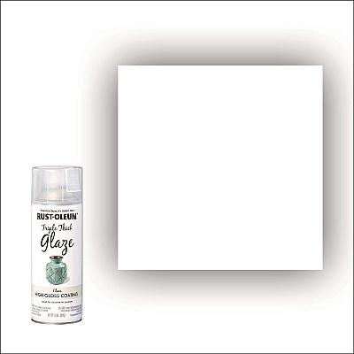Rust-Oleum Specialty Triple Thick Glaze Spray Paint, High Gloss Clear, 12 oz Aerosol Can (301416EA)