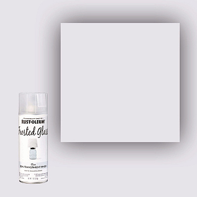 Rust-Oleum Specialty Frosted Glass Spray Paint, Matte Clear, 11 oz Aerosol Can (342600EA)