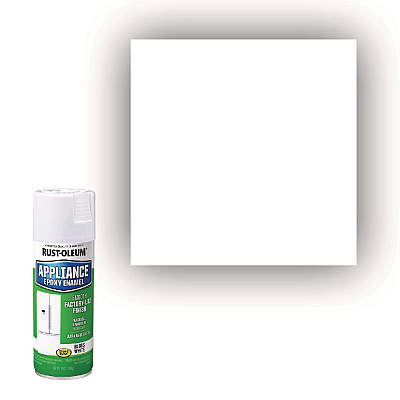 Rust-Oleum Specialty Appliance Epoxy Spray Paint, Gloss White, 12 oz Aerosol Can (7881830EA)