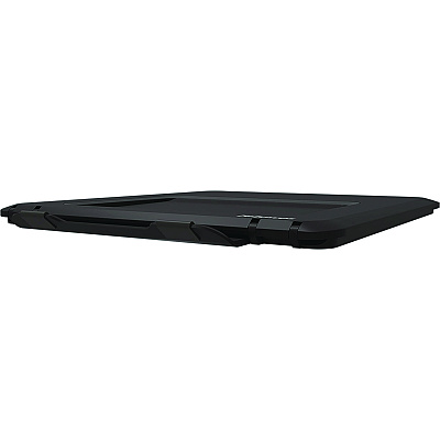 Fellowes Breyta Laptop Stand, 9.25" x 10.55" x 0.55" to 8", Black, Supports Up to 8.8 lbs (FEL100098500)