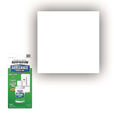 Rust-Oleum Specialty Gloss White Appliance Epoxy Touch, Gloss White, 0.6 oz Bottle, 6/Carton (203000)