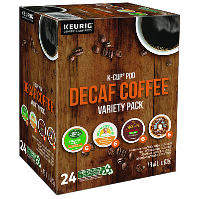 Green Mountain Coffee Roasters Roasters Roasters Decaf Variety Coffee K-Cups, Assorted Flavors, 96/Carton (GMT9977CT)
