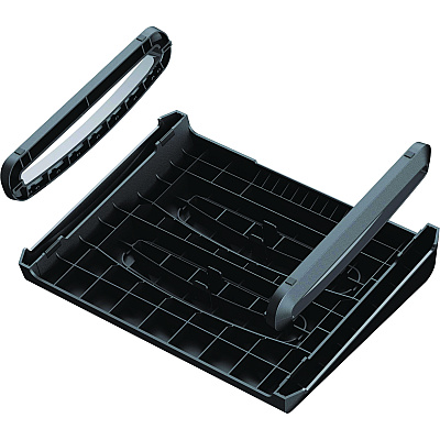 Fellowes Breyta Foot Rest, 19.3 x 14.2 x 3.9, Black (FEL100098566)