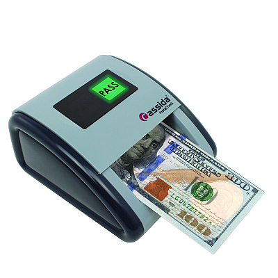 Cassida InstaCheck Counterfeit Detector, Infrared, Magnetic Strip Detection, U.S. Currency