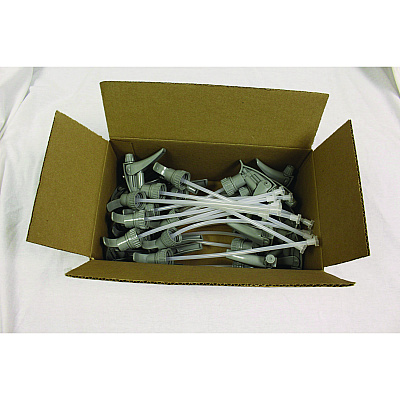 Boardwalk Chemical-Resistant Trigger Sprayer 320CR, 9.5" Tube, Gray, 24/Carton (BWK72109)