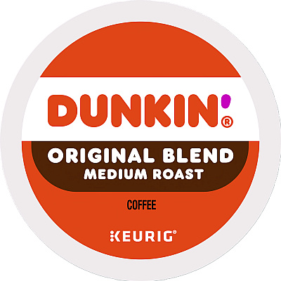 Dunkin Donuts K-Cup Pods, Dunkin Regular, 88/Carton (GMT1267CT)