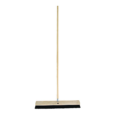 Boardwalk Metal Tip Threaded Hardwood Broom Handle, 0.94" dia x 60", Natural (BWK136)