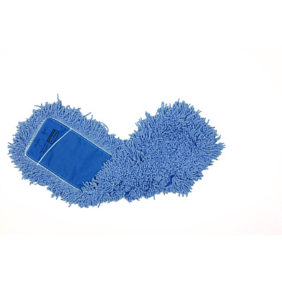 Rubbermaid Commercial Twisted Loop Blend Dust Mop, Blend, 36 x 5, Blue (RCPJ255BLUE)