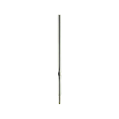 Zebra F-Series Ballpoint Stainless Steel Pen Refill, Fine 0.8 mm Conical Tip, Black Ink, 2/Pack (ZEB89112)