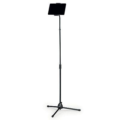 Durable TWIST Black Floor Stand for Tablet, Black (894201)