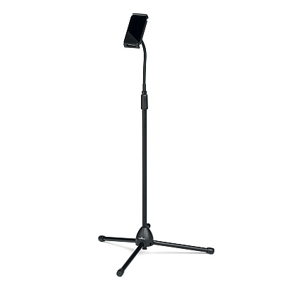 Durable TWIST Black Floor Stand for Tablet, Black (894201)