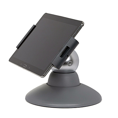 Durable Tablet Holder Motion, 8.25 x 7.75, Gray, Supports 2.2 lbs (893623)