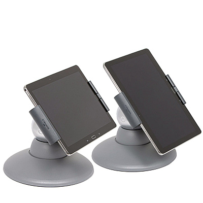 Durable Tablet Holder Motion, 8.25 x 7.75, Gray, Supports 2.2 lbs (893623)