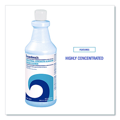 Boardwalk Industrial Strength Alkaline Drain Cleaner, 32 oz Bottle (BWK4823EA)