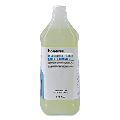 Boardwalk Industrial Strength Carpet Extractor, Clean Scent, 1 gal Bottle (BWK4822EA)