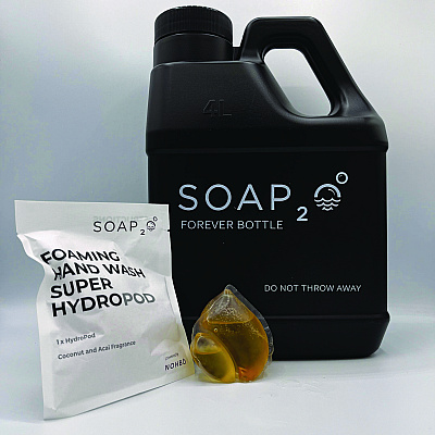 SOAP2O Forever Bottle, 1 gal (SZOS2O4LFLBLKEA)