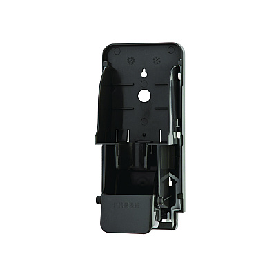 SOAP2O Wall Mounted Dispensers, 1,000 mL, 5 x 5 x 11, Black/Faux Stainless Steel, 12/Carton (SZO2100BS13SPR)