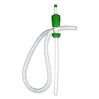 Boardwalk Drum Pump, 5 gpm, Plastic, 46" Tall, Clear, 25/Carton (BWK00423CT)