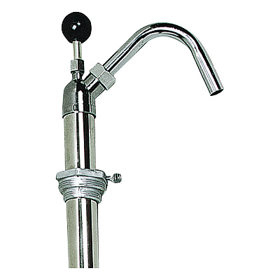 Boardwalk Bottle Pump, 22 oz/Pump, Steel, 42.5" Tall, Chrome (BWK00422EA)