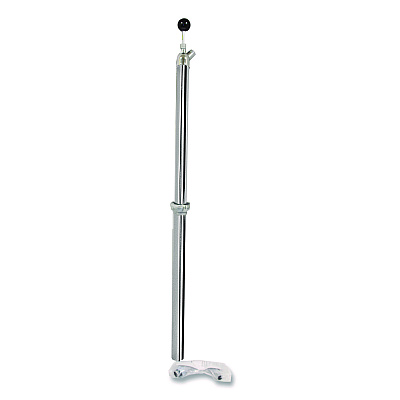 Boardwalk Bottle Pump, 22 oz/Pump, Steel, 42.5" Tall, Chrome (BWK00422EA)