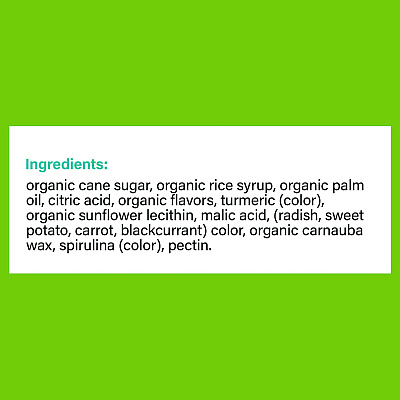 YumEarth Organic Sour Giggles, Assorted Flavors, 2 oz Bag, 12/Carton (GRR22002290)