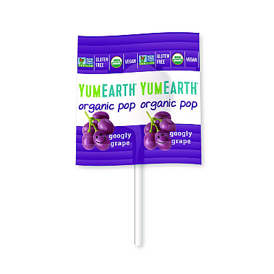 YumEarth Lollipops, Assorted Flavors, 3.5 lb Bag, 250 Pieces (GRR22002296)
