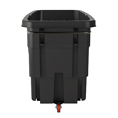 Suncast Commercial 0.75 cu yd Light Duty Tilt Truck, 750 lb Capacity, Black (RMTTLD75D)