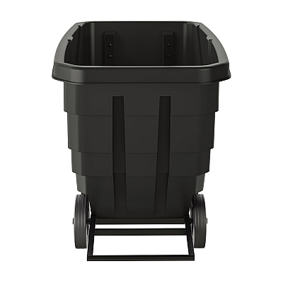 Suncast Commercial 0.75 cu yd Light Duty Tilt Truck, 750 lb Capacity, Black (RMTTLD75D)