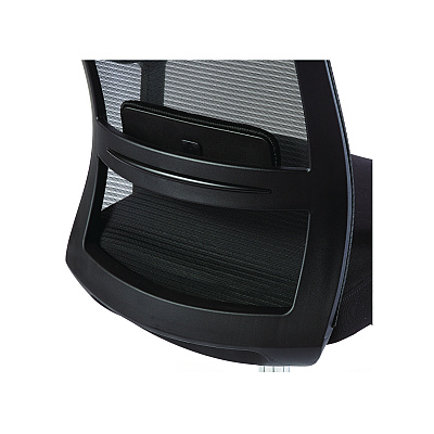 Alera Ashdale Ergonomic Fabric Swivel Task Chair, Supports Up to 275 lb, 18.15 to 21.89 Seat Height, Black Seat/Back, Black Base (ALEAD41BME17)