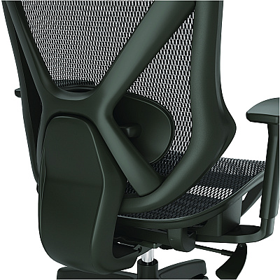 Alera Taunton Ergonomic Mesh Swivel Task Chair, Supports Up to 275 lb, 17.44 to 20.98 Seat Height, Black Seat/Back, Black Base (ALETN41BME18)