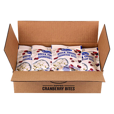Ocean Spray Greek Yogurt Dipped Cranberry Bites, Cranberry/Yogurt, 5 oz Bag, 12/Carton (GRR22002298)