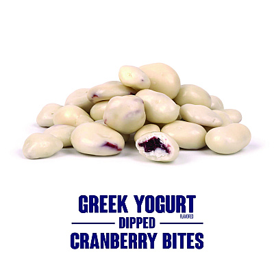 Ocean Spray Greek Yogurt Dipped Cranberry Bites, Cranberry/Yogurt, 5 oz Bag, 12/Carton (GRR22002298)