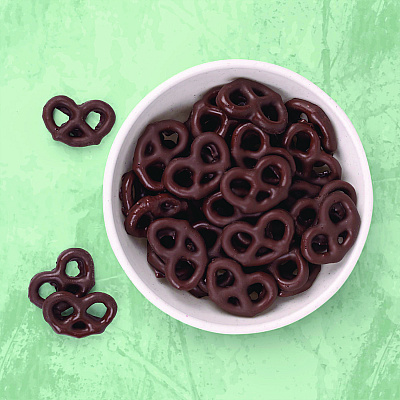 Girl Scouts Thin Mints Pretzels, Mint Chocolate, 20 oz Bag (GRR22002340)