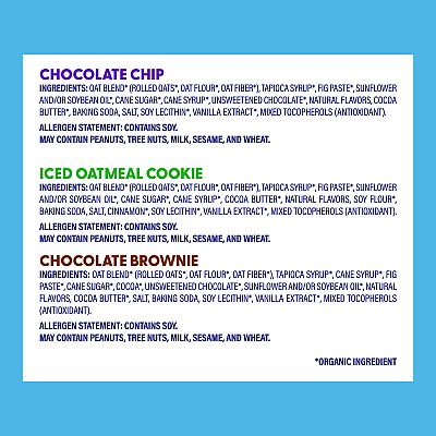 CLIF Bar Kid Organic Zbar Granola Bars Variety Pack, Assorted Flavors, 1.27 oz Bar, 36/Carton (GRR22002341)