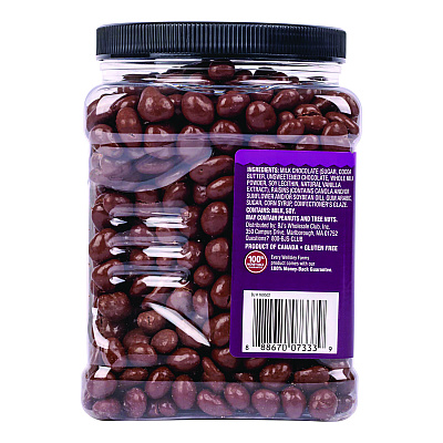 Wellsley Farms Milk Chocolate Covered Raisins, 50 oz Jar (GRR22002345)