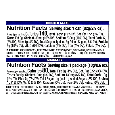 Bumble Bee Snack on the Run Chicken Salad Kit with Crackers, 3.5 oz Box, 6/Carton (GRR22002355)