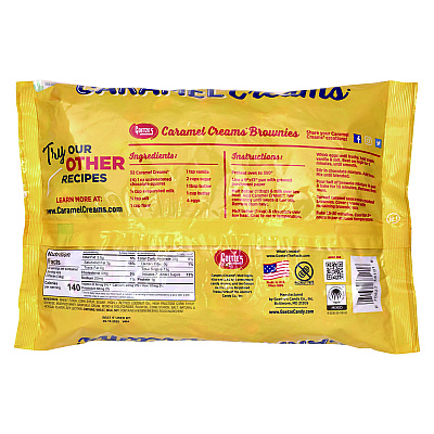 Goetzes Caramel Creams Candy, Caramel, 48 oz Bag (GRR22002357)