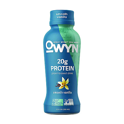 Owyn 20 g Protein Drink, Vanilla, 12 oz Bottle, 12/Carton (GRR38200002)