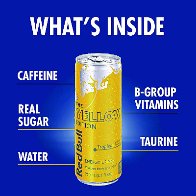 Red Bull Editions Variety Pack, Assorted Flavors, 8.4 oz Can, 24/Carton (GRR22002380)