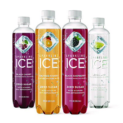 Sparkling ICE Fruit Frenzy Variety Pack, Assorted Flavors, 17 oz Bottle 24/Carton (GRR22002383)