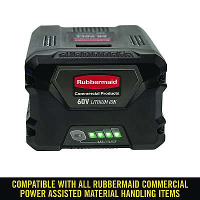 Rubbermaid Commercial Motorized Kit Battery, 60 V (2173664)