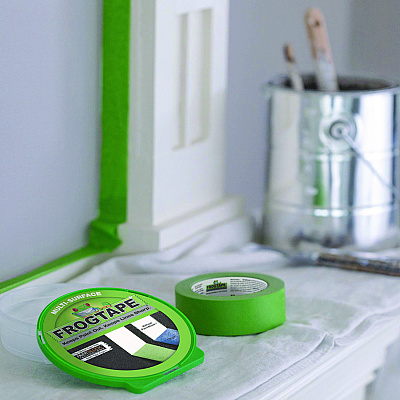 Duck FrogTape Multi-Surface Painting Tape, 0.94" x 45 yds, Green (DUC1396748)