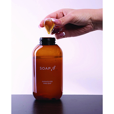 SOAP2O Super HydroDrops and Dispenser Bottle Kit, Coconut Acai, 500 mL (SZOS2OKITEA)