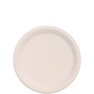 Dart Compostable Fiber Dinnerware, ProPlanet Seal, Plate, 9" dia, Natural, 500/Carton (DCC9FBRP1)