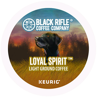 Black Rifle Coffee Company Loyal Spirit Coffee K-Cups, 22/Box (GMT0571)