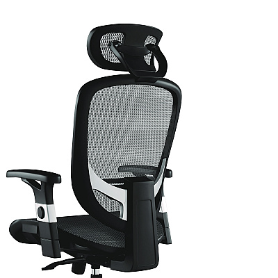 Alera Minerva Ergonomic Mesh Swivel Task Chair, Supports Up to 275 lb, 17.24 to 20.98 Seat Height, Black Seat/Back, Black Base (ALEMV41BME18)