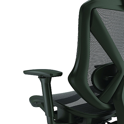 Alera Taunton Ergonomic Mesh Swivel Task Chair, Supports Up to 275 lb, 17.44 to 20.98 Seat Height, Black Seat/Back, Black Base (ALETN41BME18)