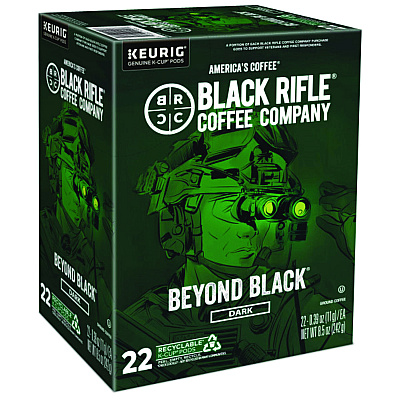 Black Rifle Coffee Company Beyond Black Coffee K-Cups, 22/Box (GMT0499)