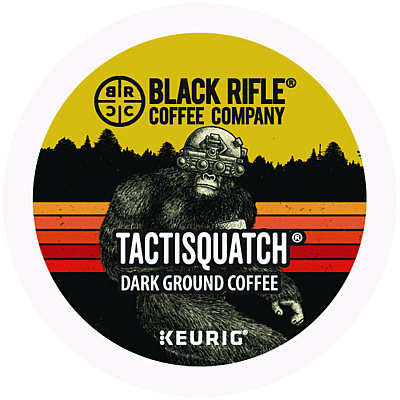 Black Rifle Coffee Company Tactisquatch Coffee K-Cups, 88/Carton (GMT0490CT)