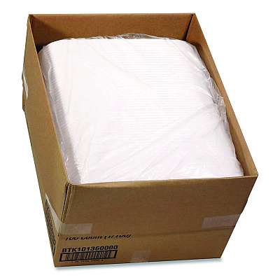 Pactiv Evergreen Laminated Foam Serving Tray, 18 x 14, White, 100/Carton (PCTBTK101360000)